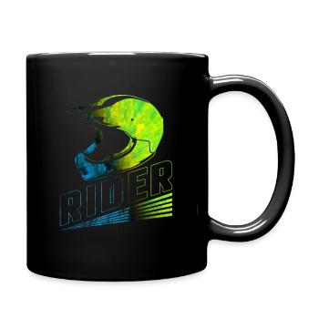 Motocross - Mug uni - noir - Droite