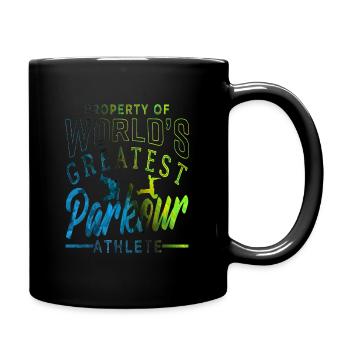 Parkour - Full Colour Mug - black - Right