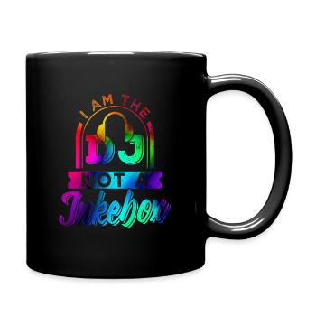 Disc jockey - Full Colour Mug - black - Right