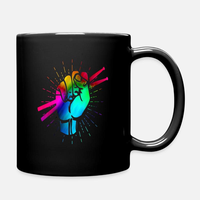 Batteries - Mug uni - noir