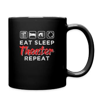 Theatre - Full Colour Mug - black - Right