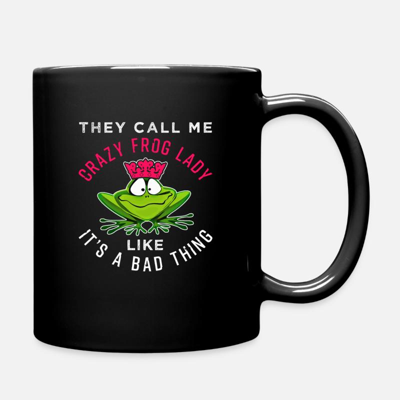 Frog - Full Colour Mug - black