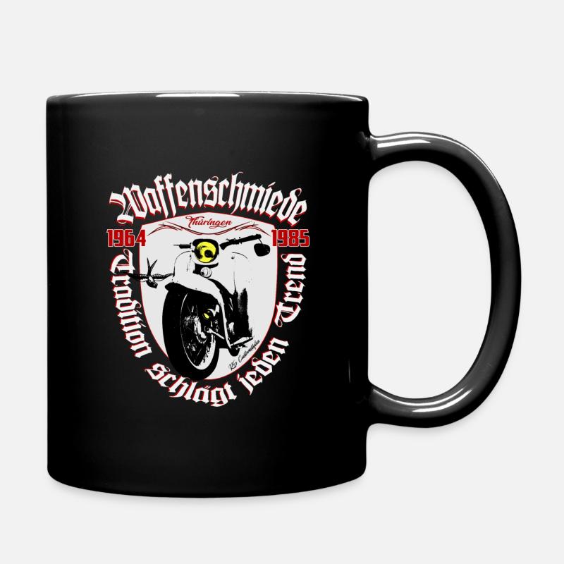Ostmoped DDR Custom #lowddr Suhl - Tasse einfarbig - Schwarz