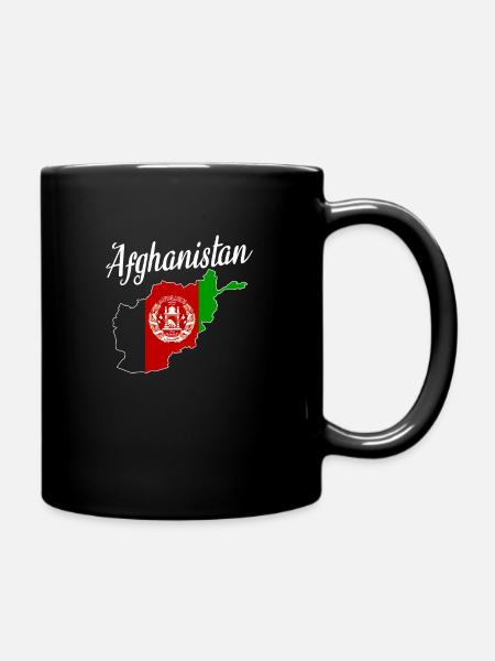 Afghanistan - Full Colour Mug - black