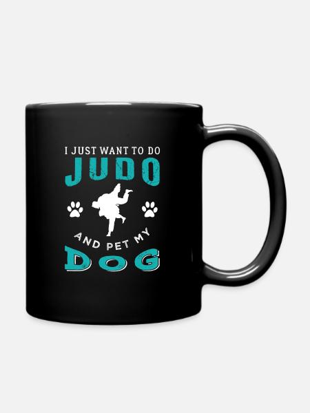 Judo - Full Colour Mug - black