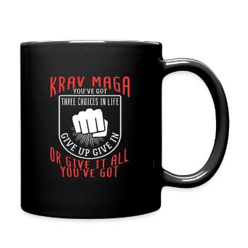 Krav Maga - Mug uni - noir - Droite