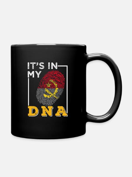 Angola - Tasse einfarbig - Schwarz
