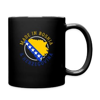 Bosnia and Herzegovina - Full Colour Mug - black - Right