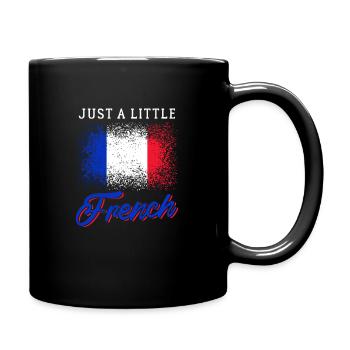France - Mug uni - noir - Droite
