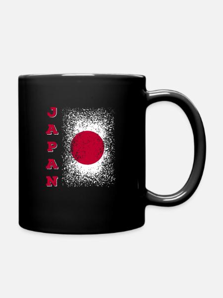 Drapeau du Japon - Mug uni - noir