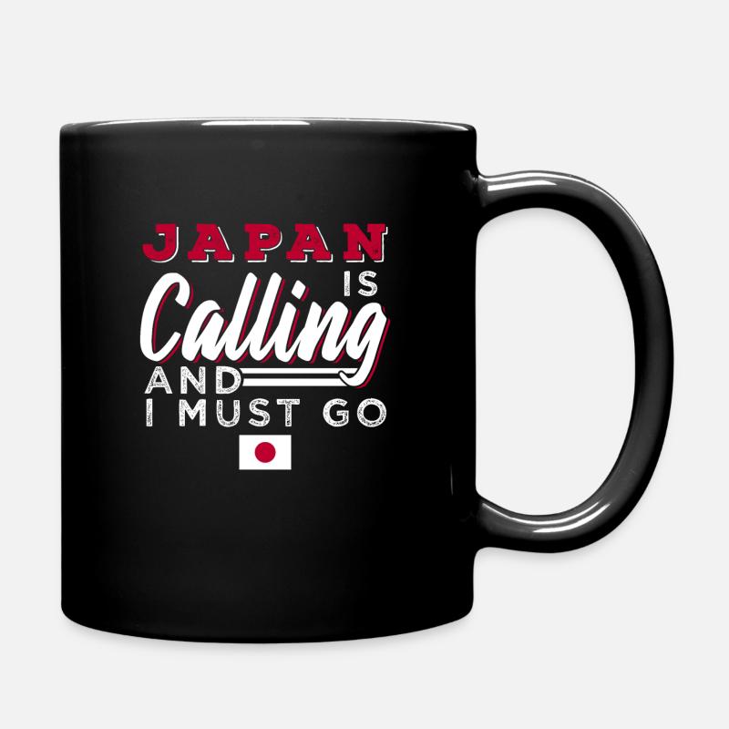 Japan - Full Colour Mug - black