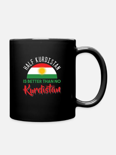 Kurdistan - Mug uni - noir