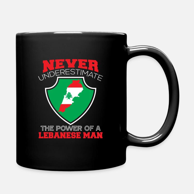 Liban - Mug uni - noir