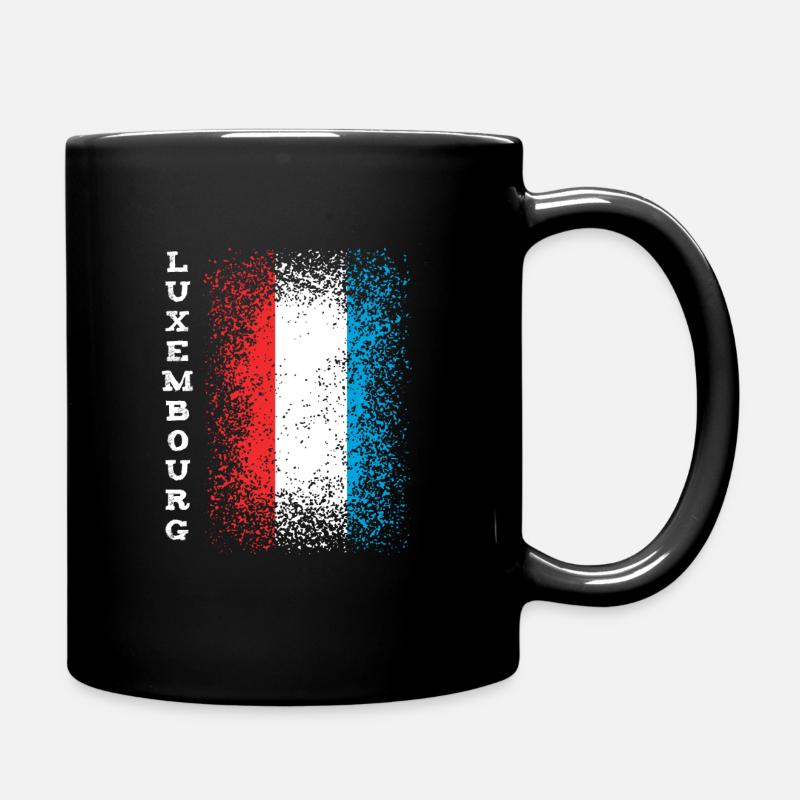 Luxembourg - Mug uni - noir
