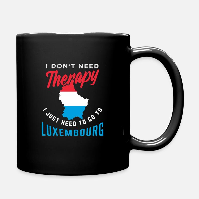 Luxembourg - Mug uni - noir