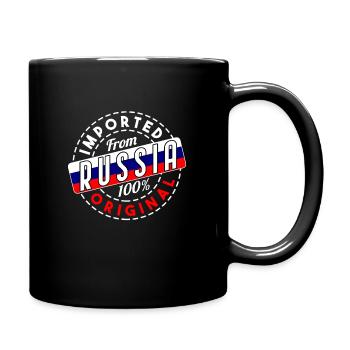 Russie - Mug uni - noir - Droite