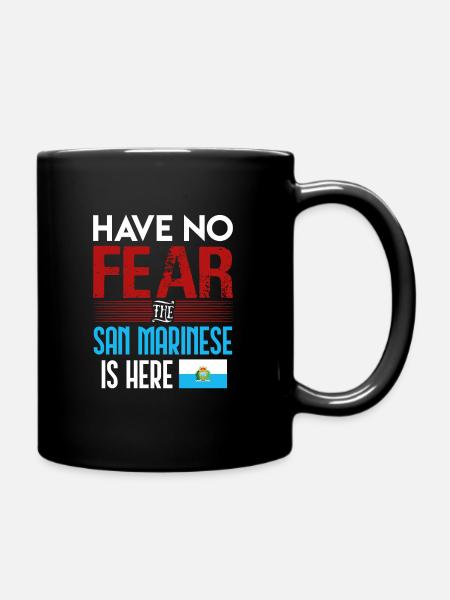 San Marino - Full Colour Mug - black