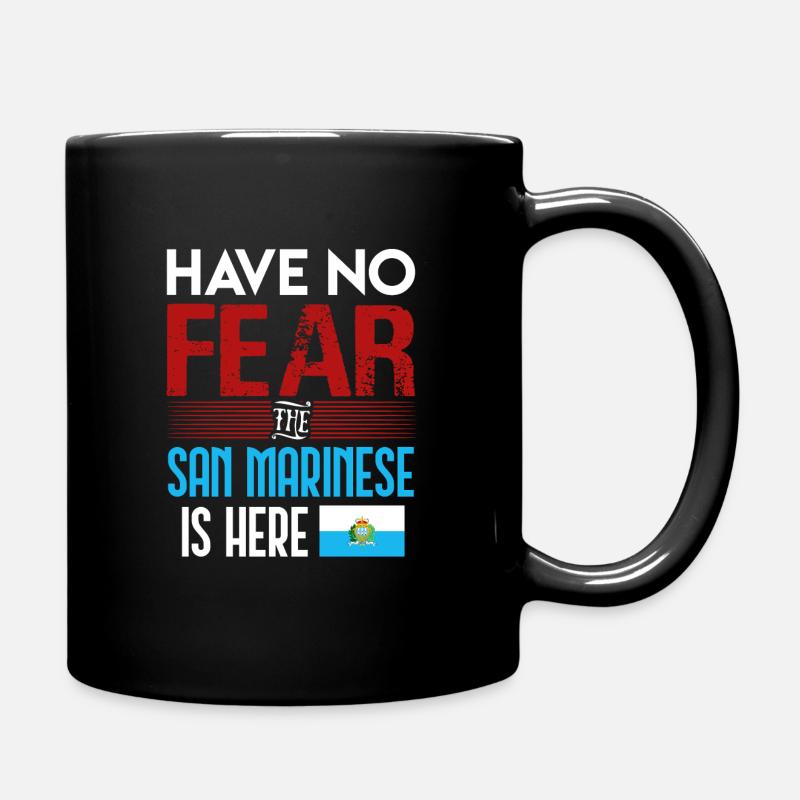 San Marino - Full Colour Mug - black