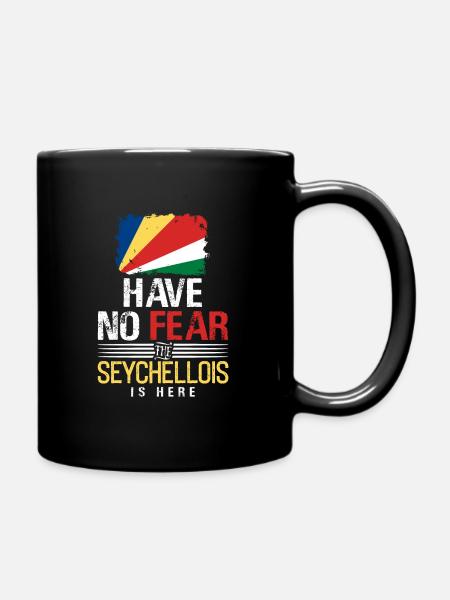 Seychelles - Full Colour Mug - black