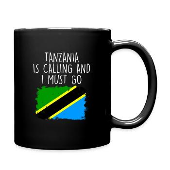 Tanzanie - Mug uni - noir - Droite