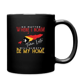 Timor-Oriental - Mug uni - noir - Droite