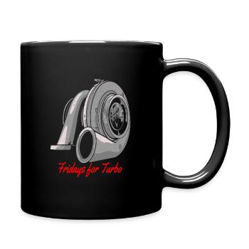 Fridays for Turbo - Full Colour Mug - black - Right