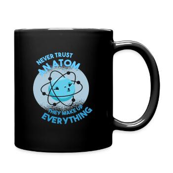 Atom science - Full Colour Mug - black - Right