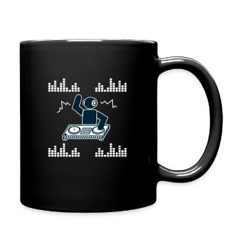 Techno Hardstyle Rave-Design Hommes Femmes Cadeau - Mug uni - noir - Droite