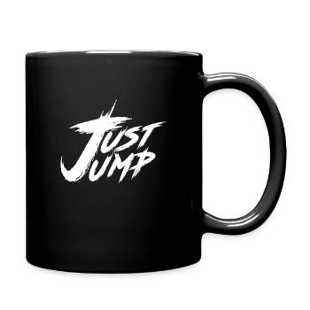 Just Jump Skydiver Just jump - Mug uni - noir - Droite