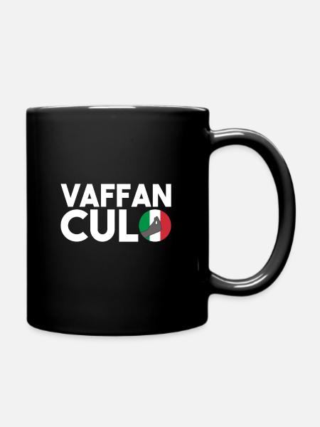 Vaffanculo Italian saying - Italy gift - Full Colour Mug - black