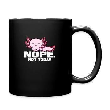 Axolotl Triton de la de 100% - Mug uni - noir - Droite