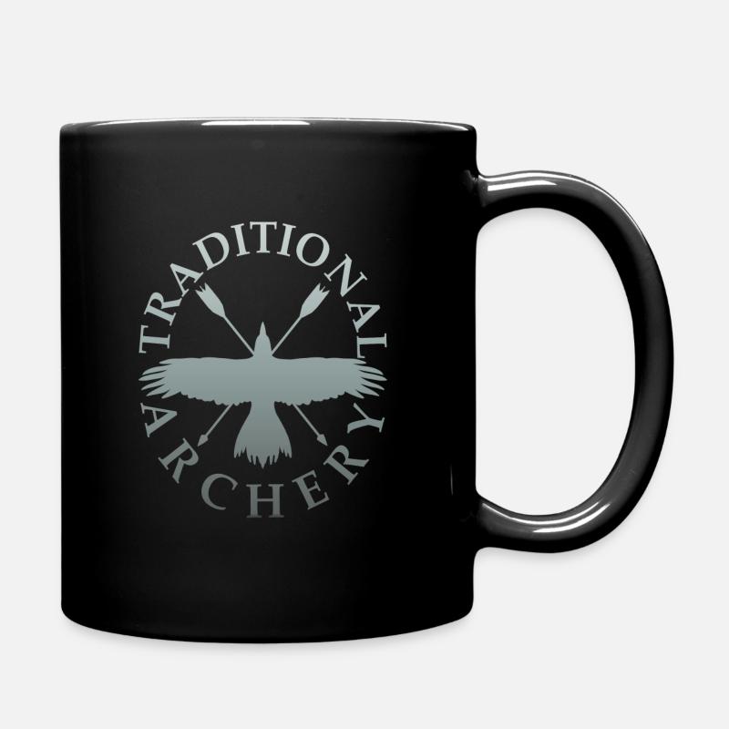 Archery Archery Archery Arrow Bow - Full Colour Mug - black