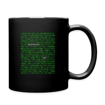 Informatiker Nerd Geschenk Programming Geek - Tasse einfarbig - Schwarz - Rechts