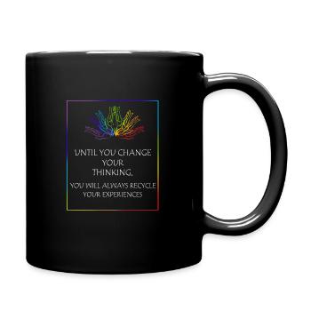 Reiki praticien spirituel Chakra Méditation - Mug uni - noir - Droite
