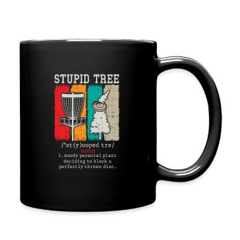 Discgolf joueur Frisbee Disc Golfing Definition - Mug uni - noir - Droite
