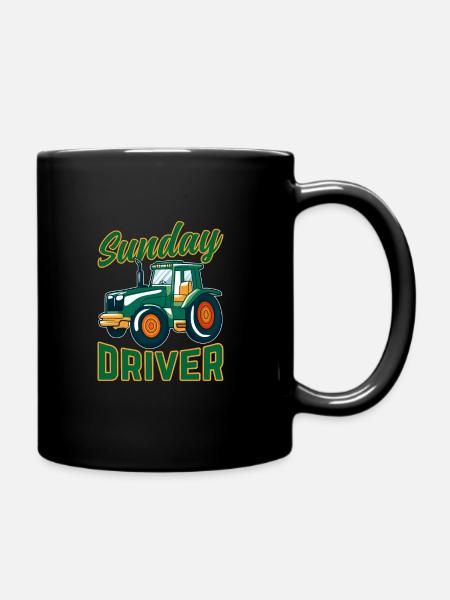 Sunday driver,Sunday - Full Colour Mug - black