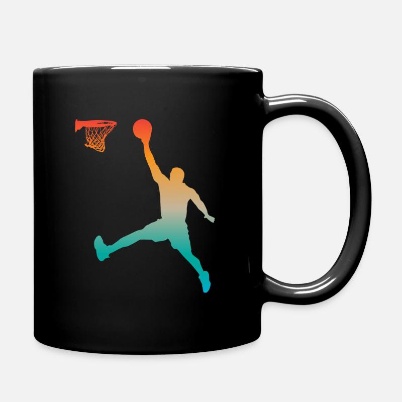 Cadeau de joueur de basket-ball - Mug uni - noir