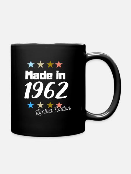Fabriqué en 1962 Édition Limitée Vintage Anniversaire - Mug uni - noir