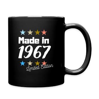 Fabriqué en 1967 Édition Limitée Vintage Anniversaire - Mug uni - noir - Droite