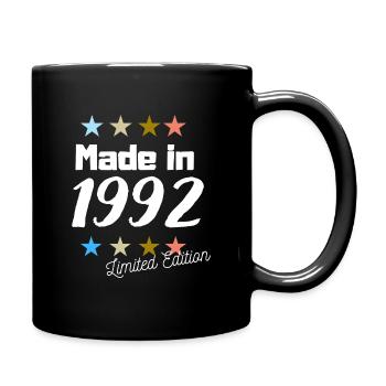 Fabriqué en 1992 Édition Limitée Vintage Anniversaire - Mug uni - noir - Droite