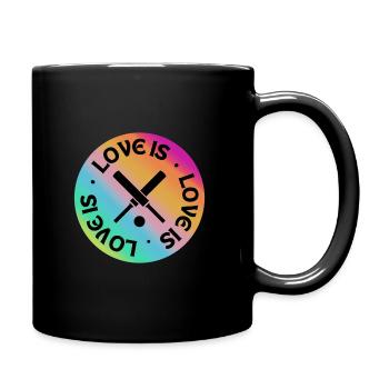 Cricket : L’amour l’est. - Mug uni - noir - Droite