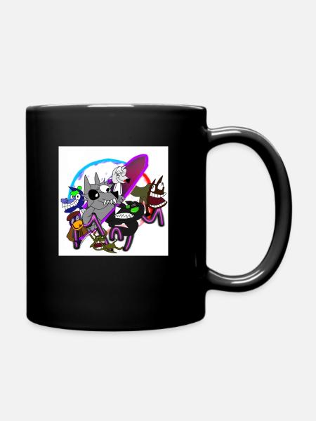 Madness n Mayhem - Full Colour Mug - black