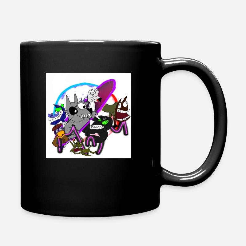 Madness n Mayhem - Full Colour Mug - black
