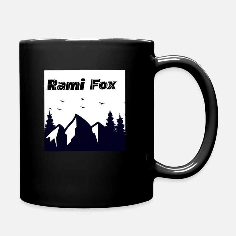 Natur Logo - Tasse einfarbig - Schwarz