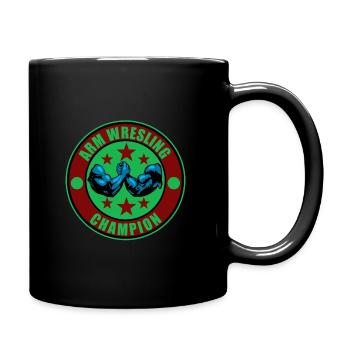 Cadeau de lutte contre le bras - Mug uni - noir - Droite
