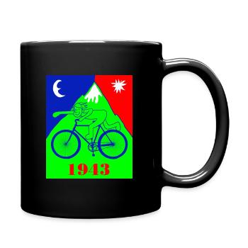 Lsd Drug Acid Hallucinogen Albert Hofman Gift Idea - Full Colour Mug - black - Right