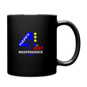 Independence Day Fourth Of July 4th Of July Gift - Full Colour Mug - black - Right