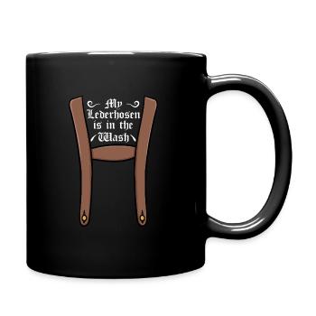 My Lederhosen Is In The Wash - Full Colour Mug - black - Right