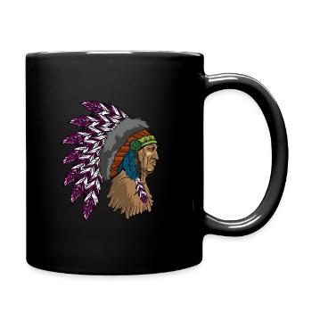 Cadeau de l’homme indien - Mug uni - noir - Droite