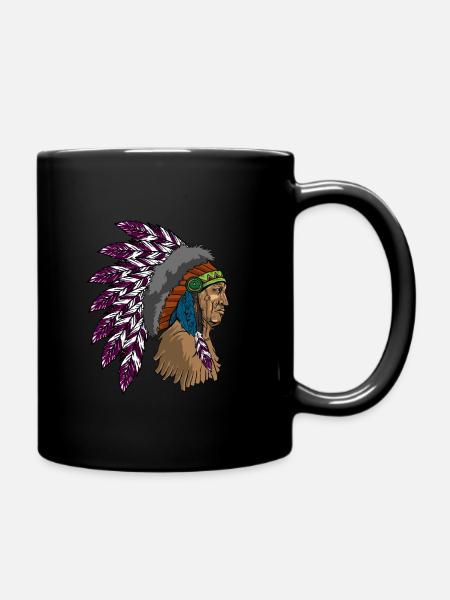 Cadeau de l’homme indien - Mug uni - noir